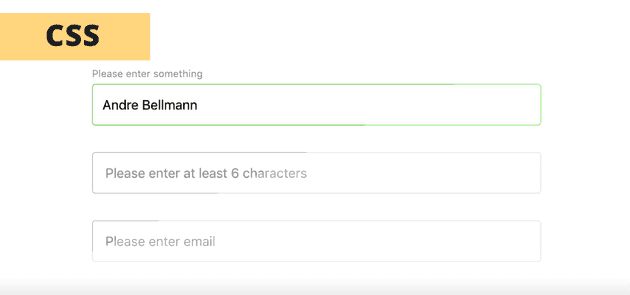 Android Input-Styling mit purem CSS